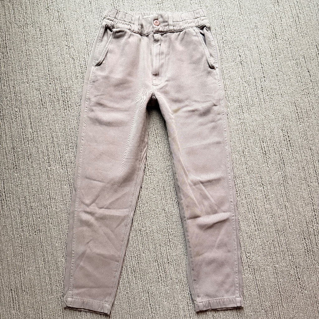 Amo Soft And Comfy Drapey Trouser Pants In Fawn Sz 26 New $288